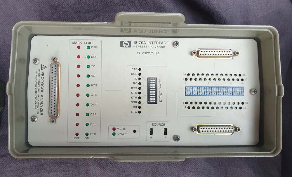 HP Agilent Keysight 4951B / 18179A Protocol Analyzer Opt001