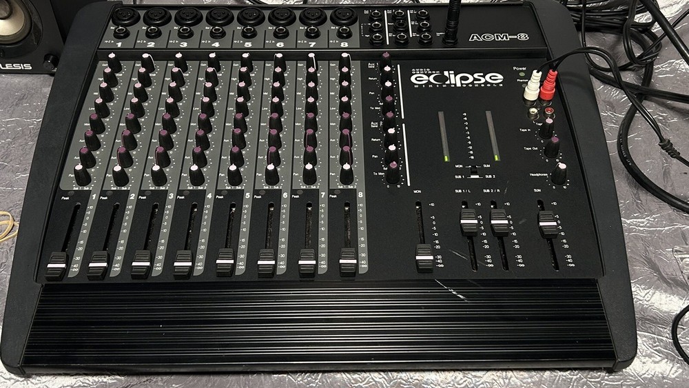Audio Centron Eclipse Mixing Board ACM-8 Works GREAT