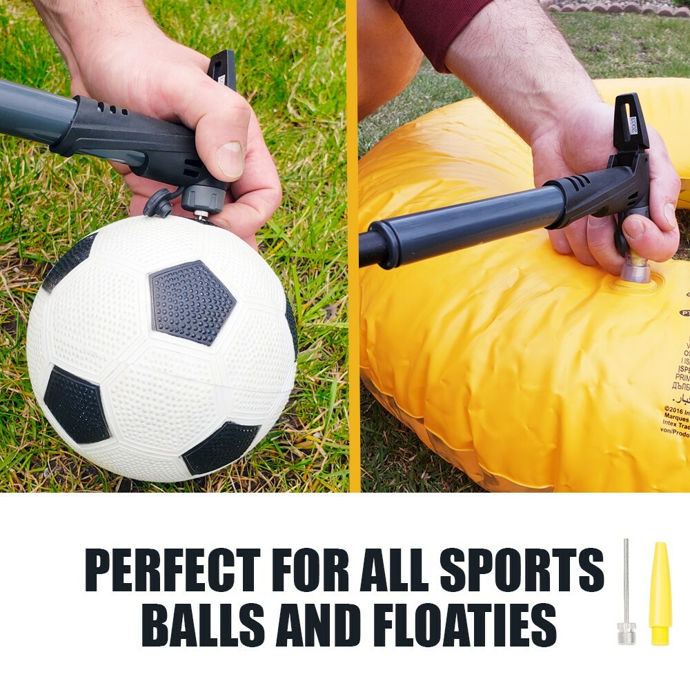 BV Mini Bike Pump Portable Bicycle Tire Ball Air Inflator Presta Schrader 120PSI