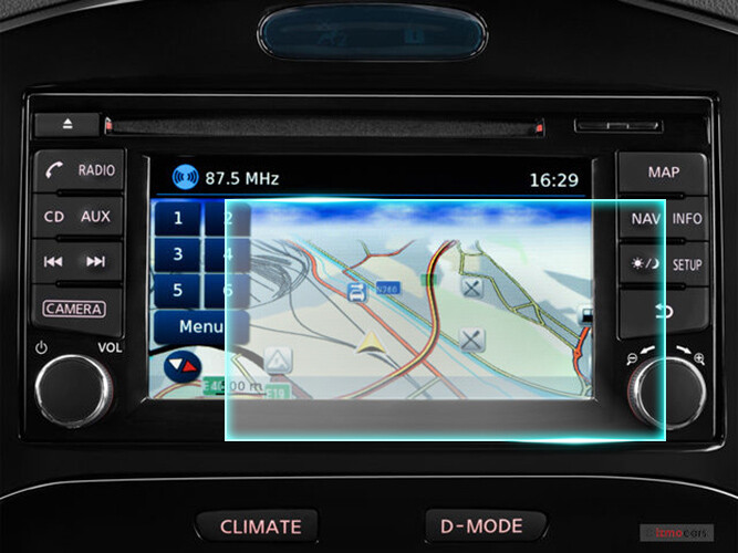 Crystal Clear Screen Protector for 2016 Nissan Juke Vehicle Navigation