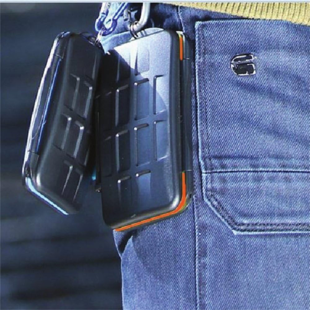 Weather-Resistant Storage Case for Trail Camera SD Memory Cards