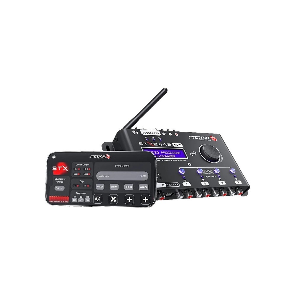 STETSOM STX2448BT bluetooth processor new model