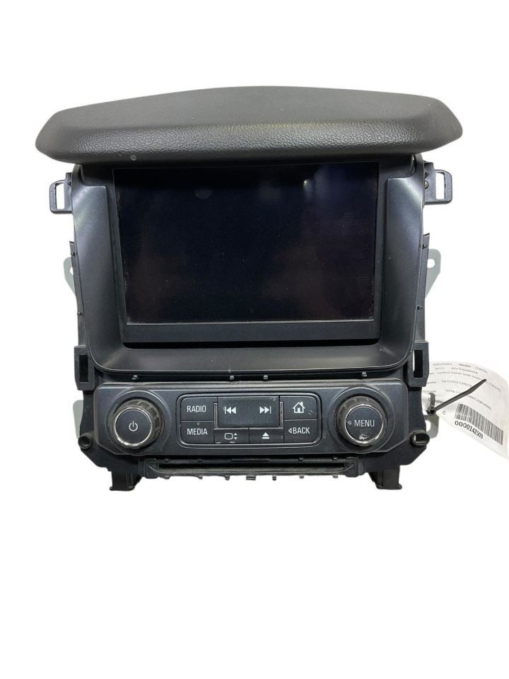 Radio Control Panel 2016 GMC YUKON Face Facia Buttons Surround 1004827