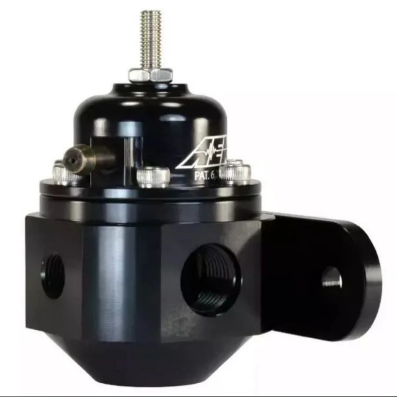 Universal Adjustable Black Fuel Pressure Regulator AEM 25-302BK Fast Shipping