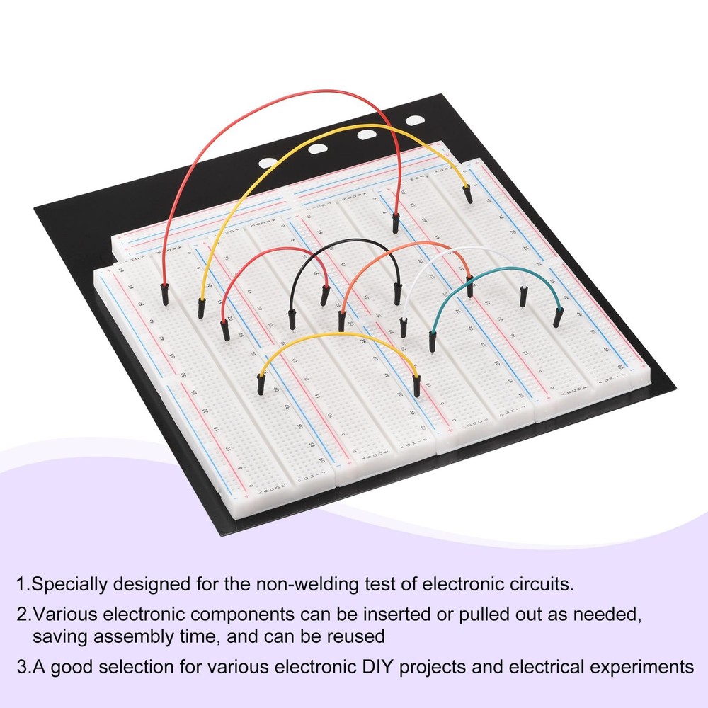 Breadboards Kit 3220 Point Solderless Breadboards for Proto Shield Testing 1 set