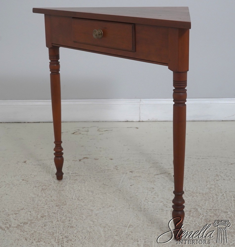 L71845: ELDRED WHEELER Country Cherry Corner Table