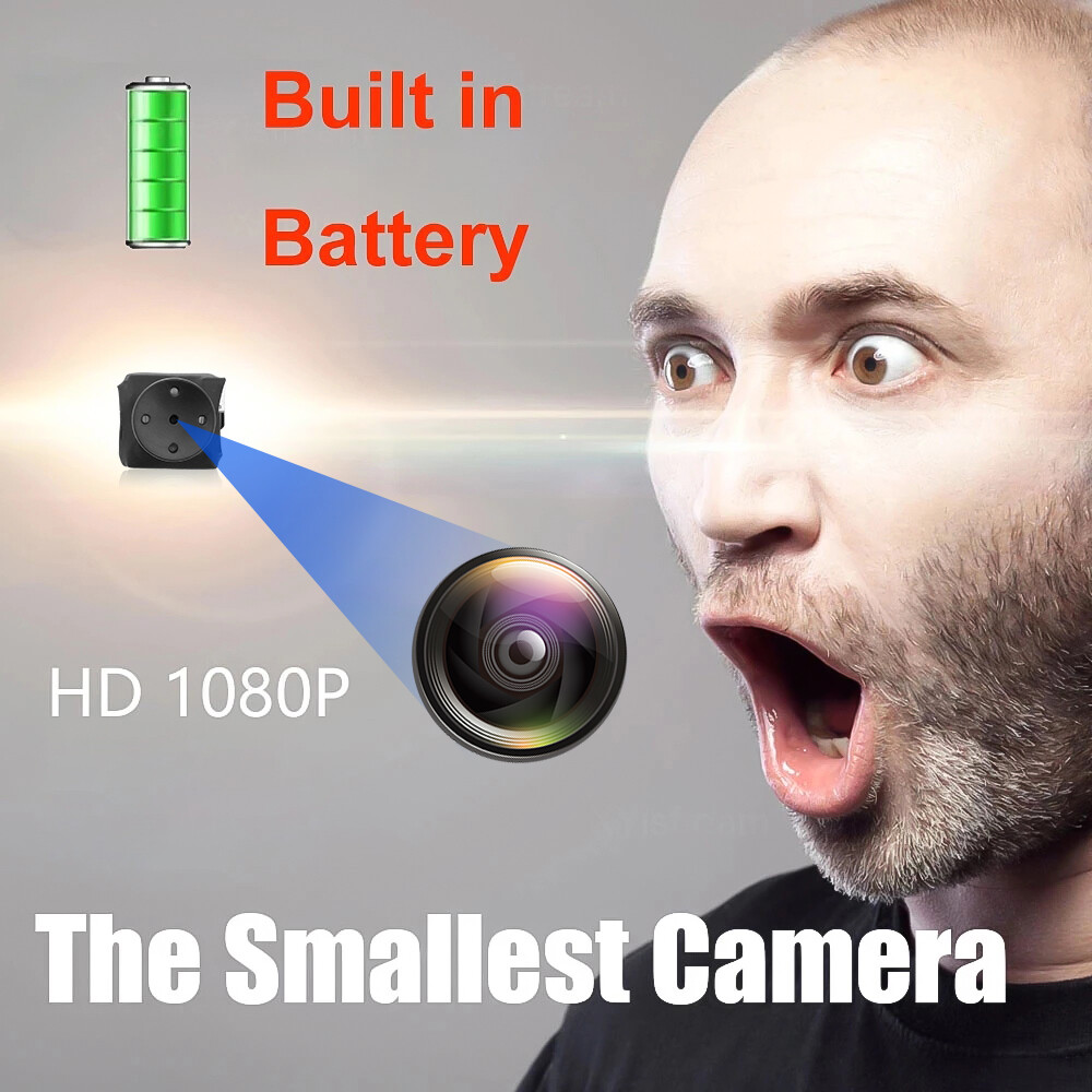 1080P Small Button Camera Built-in Battery Micro Mini DIY Body Video Recorder