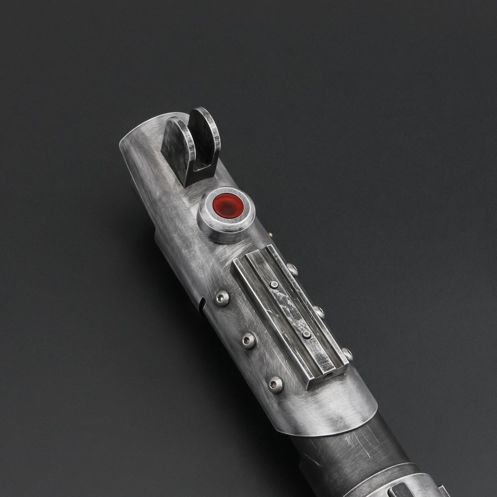 Starkiller Weathered Proffie Force Dueling Lightsaber Programmerbar App-kontrol