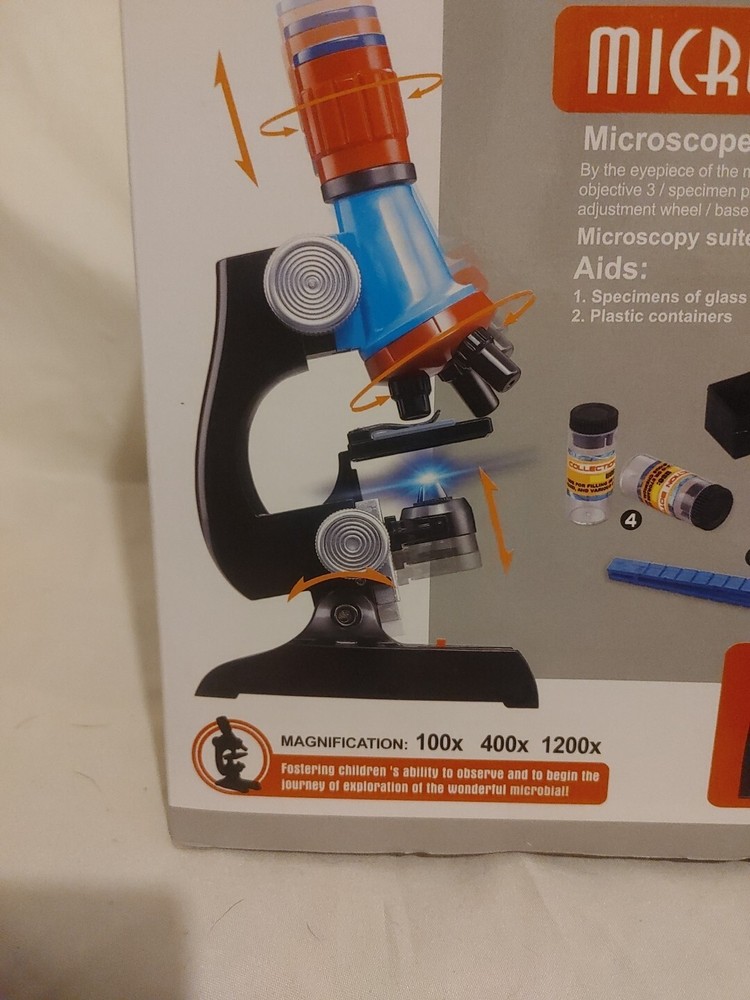 PBOX Microscope Educational Microscope Series Science Beginners Microscope New