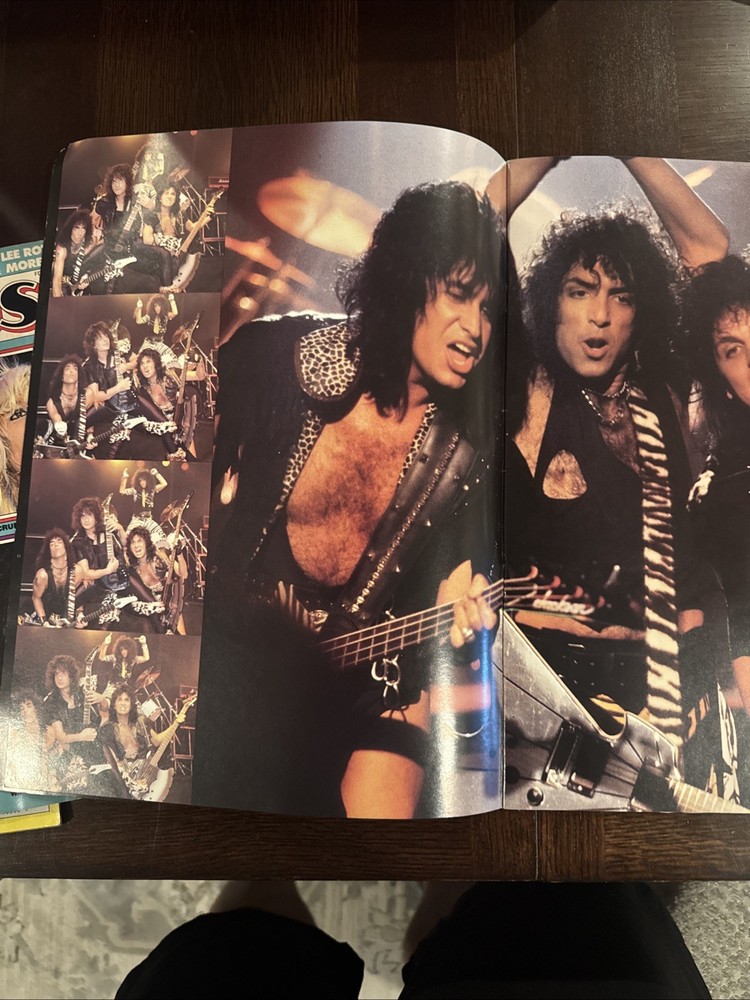KISS Rare Animalize World Tour 1984-1985 Concert Program Mark St John Eric Carr