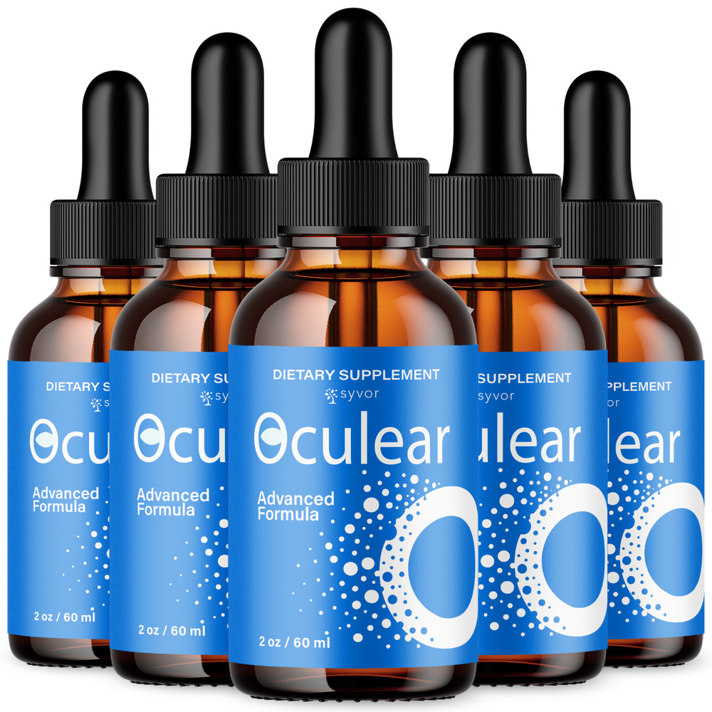 (5 Pack) Oculear Drops Advanced Support Healthy Eye Vision Ocu Lear 150 Servings