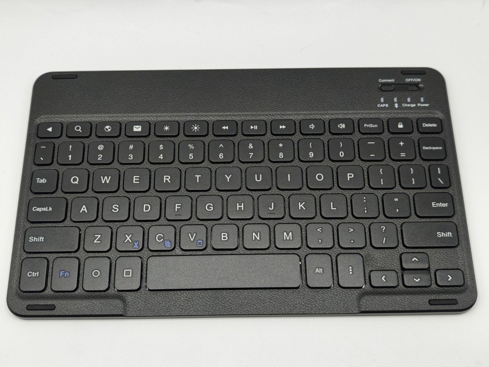 Ultra Slim Wireless Bluetooth Keyboard Black 10 Inch