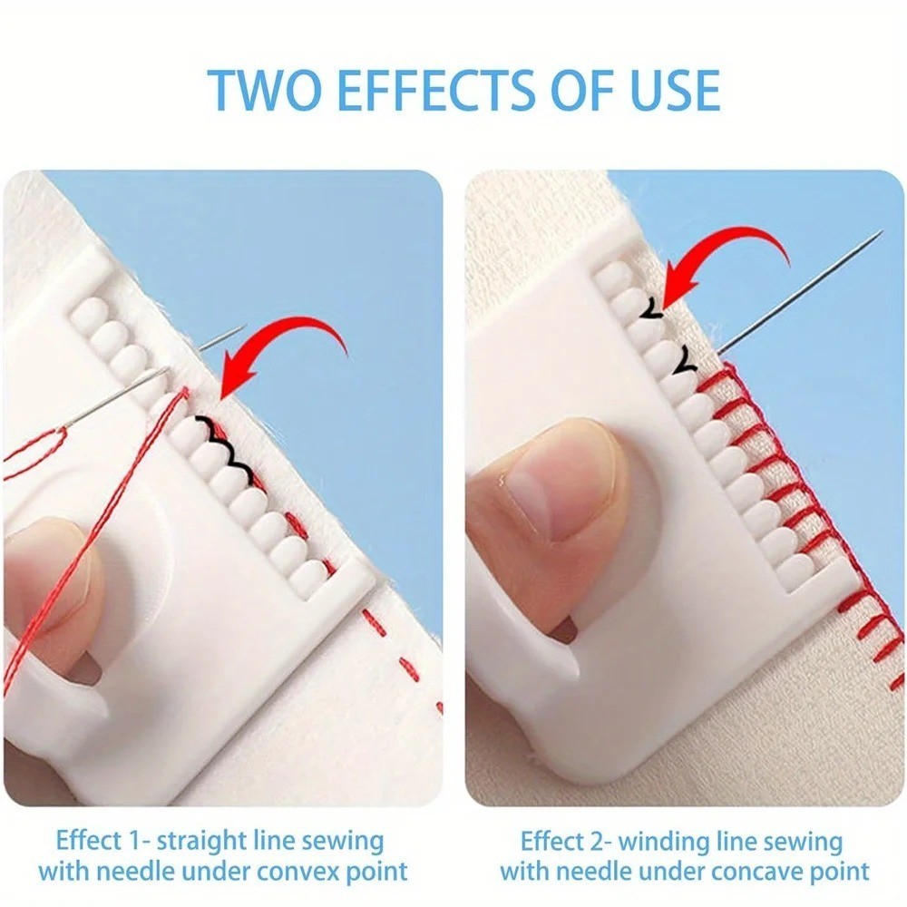 2pcs Sewing Guide Template Kit for Consistent Stitches – 3mm Spacing Precision