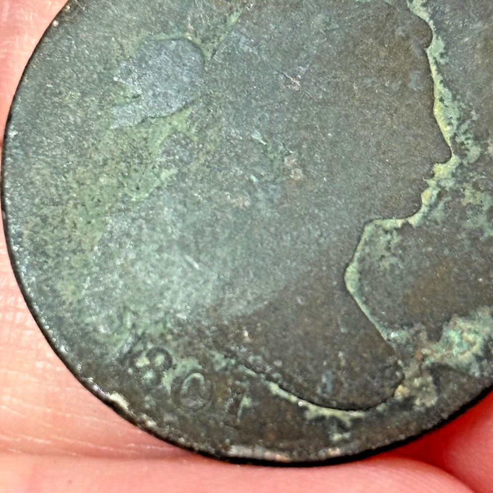 1801 Large Cent Draped Bust
