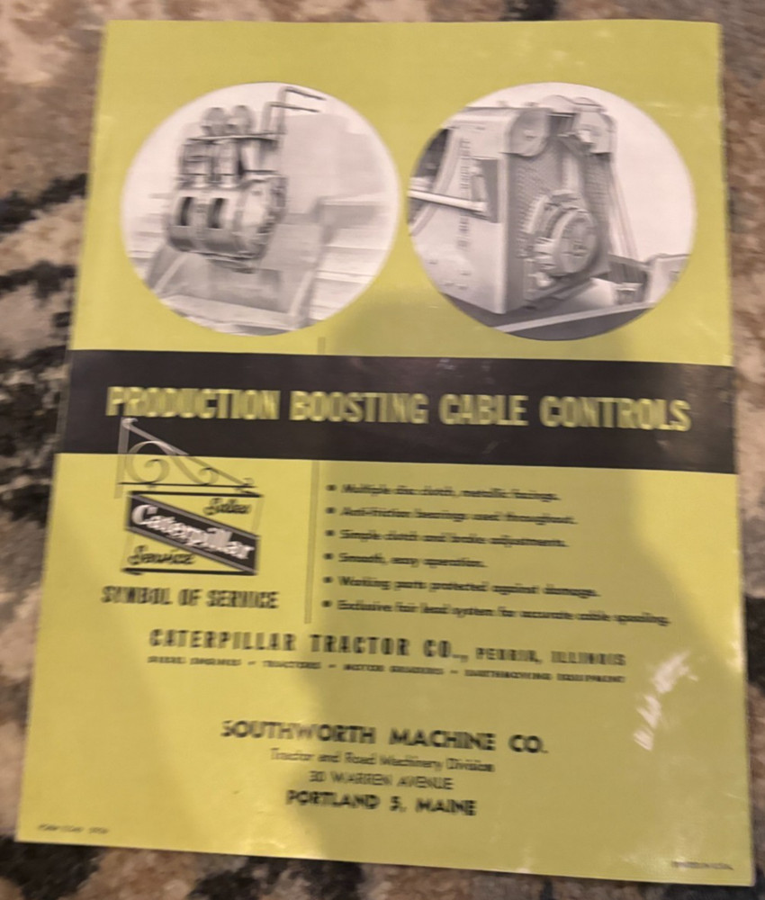 Caterpillar CAT Clearing For Crops Brochure AMIL26