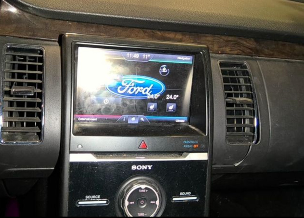 2014 FORD FLEX SYNC INFORMATION DISPLAY SCREEN MODULE DA8T-14F239-BR OEM