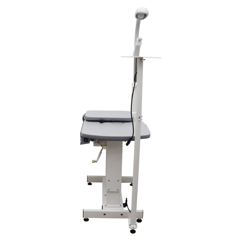 Auto Optometry Ophthalmic Eyeglass Test Table 110V Adjustable w/Vertical Pole