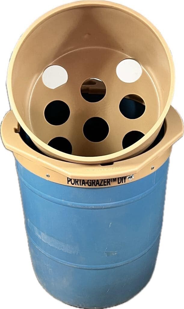 Porta-Grazer DIY Slow hay horse feeder