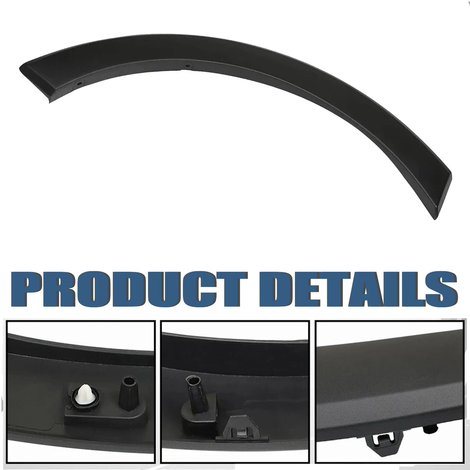 Front Wheel Arch Molding Flare Trim For Ford TRANSIT 150/250/350 HD 2015-24 2022
