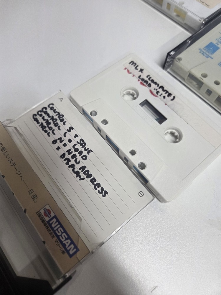 Vintage Atari Program Cassette Lot