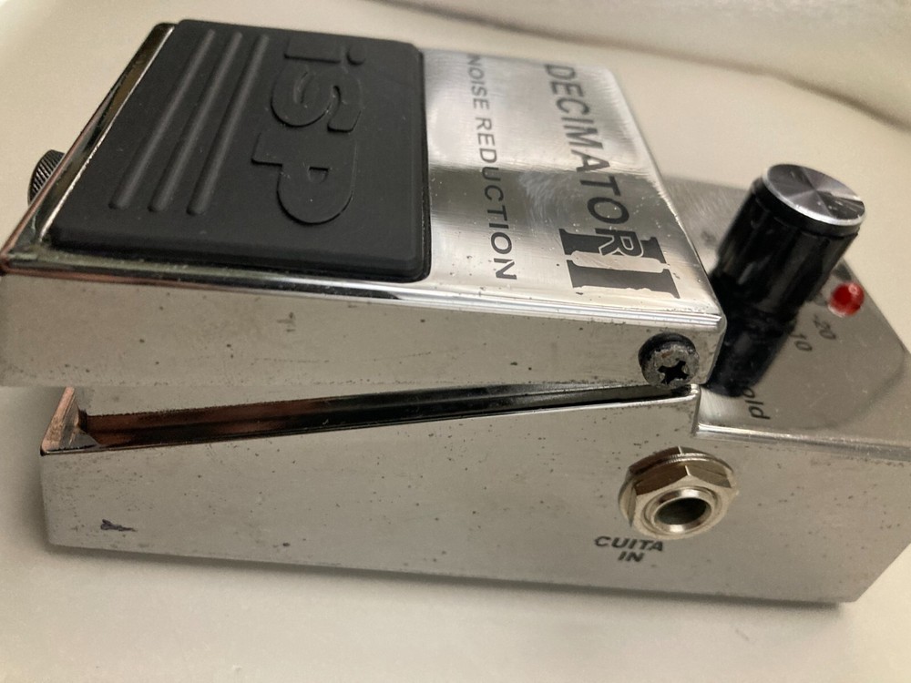 ISP Technologies Decimator II Noise Reduction Guitar Pedal Tested Work