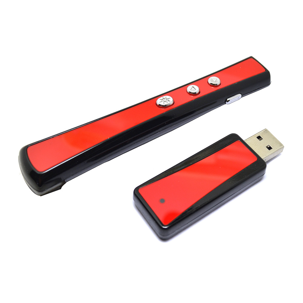 PPT Red Laser Flip Pen USB Wireless RF Remote Presentation Red Laser Pointer