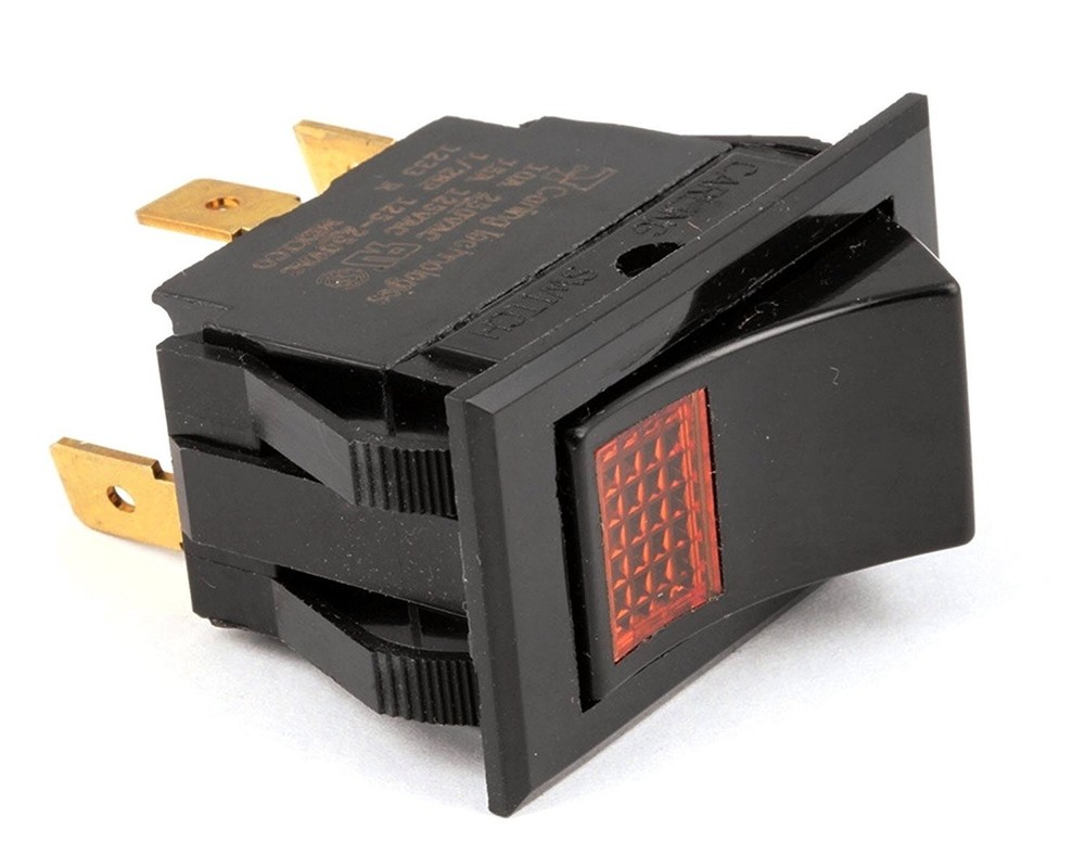 Southbend Range 1179949 Switch,Rocker W/Light,115V