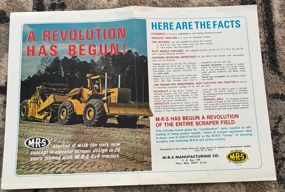 MRS 4X4 Tractor Brochure AMIL25