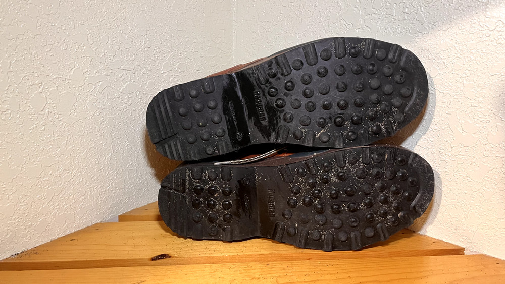 Hodgman leather wading boots