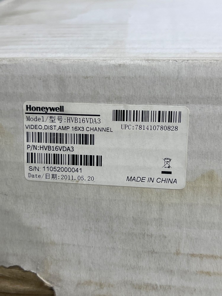 HONEYWELL HVB16VDA3 DISTRIBUTION AMPLIFIRE