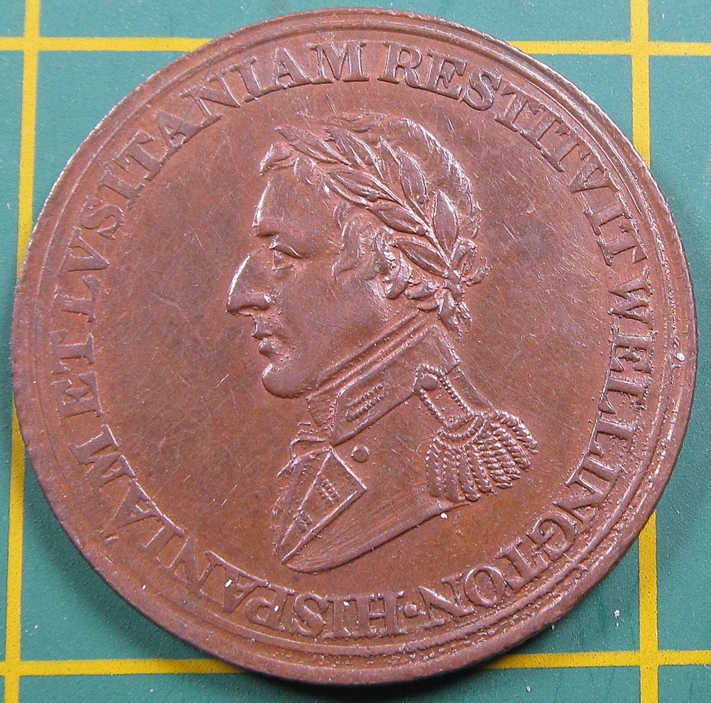 c.1812 Wellington Halfpenny Token WE-11B7