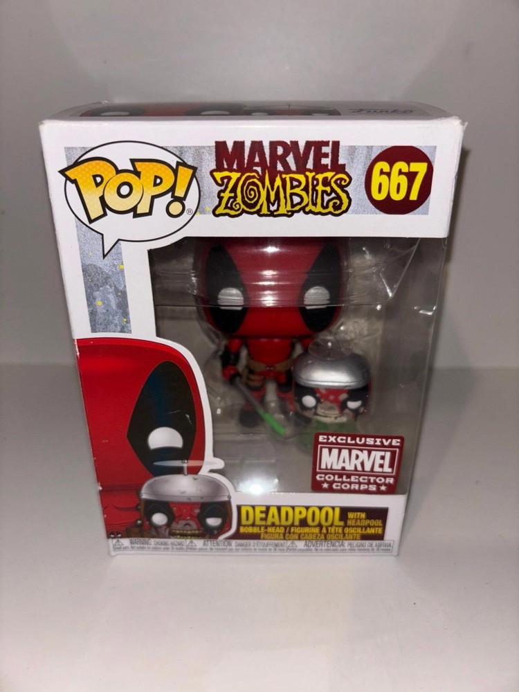 Deadpool with Headpool Funko #667 - Marvel Zombies