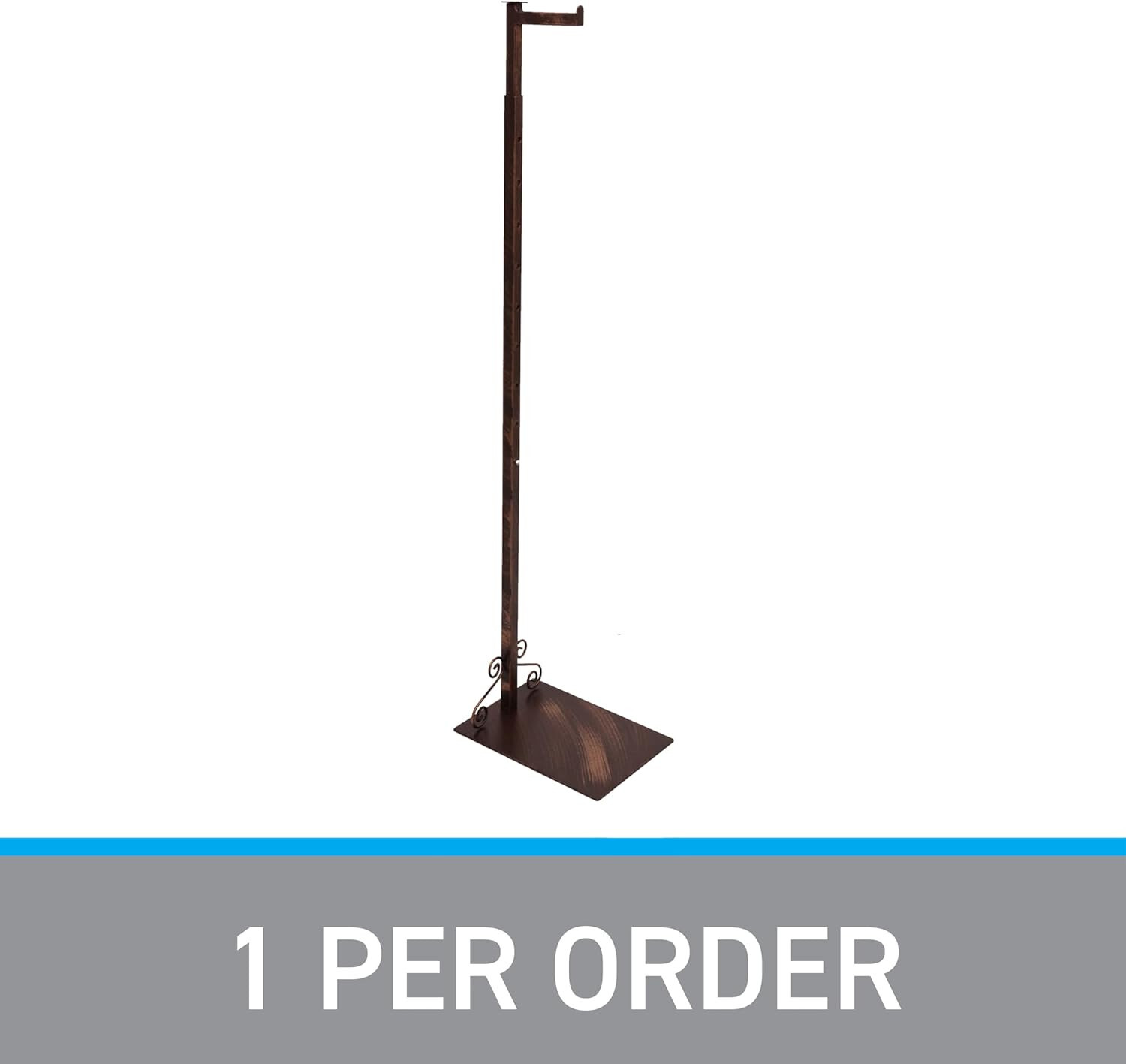 Costumer Clothing Display Copper Boutique Butler Valet Garment Adjustable 72"