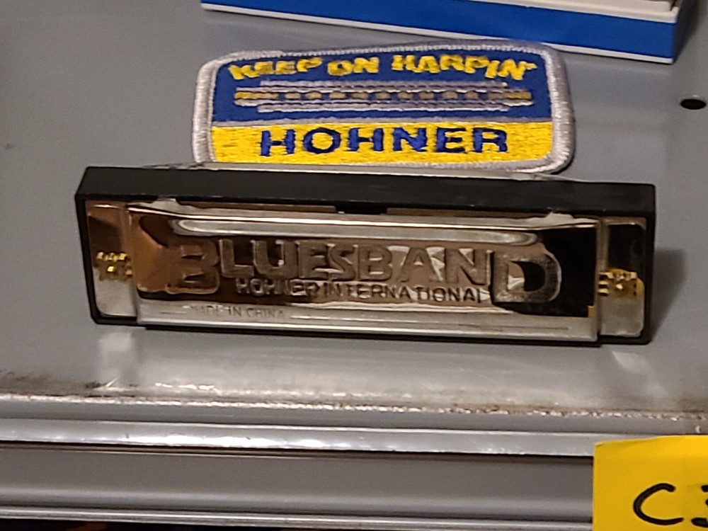 Hohner Bluesband Harmonica and Hohner Patch