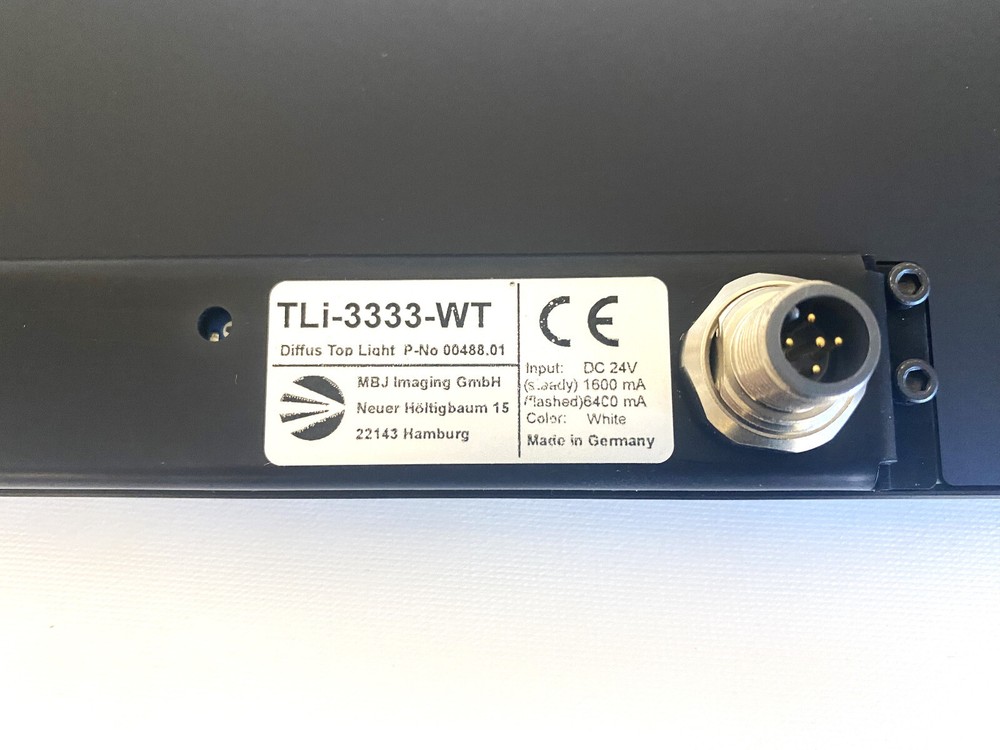 MBJ-Imaging TLi-3333-WT Diffuse Top Light 00488.01, White, Incident Light Lighting