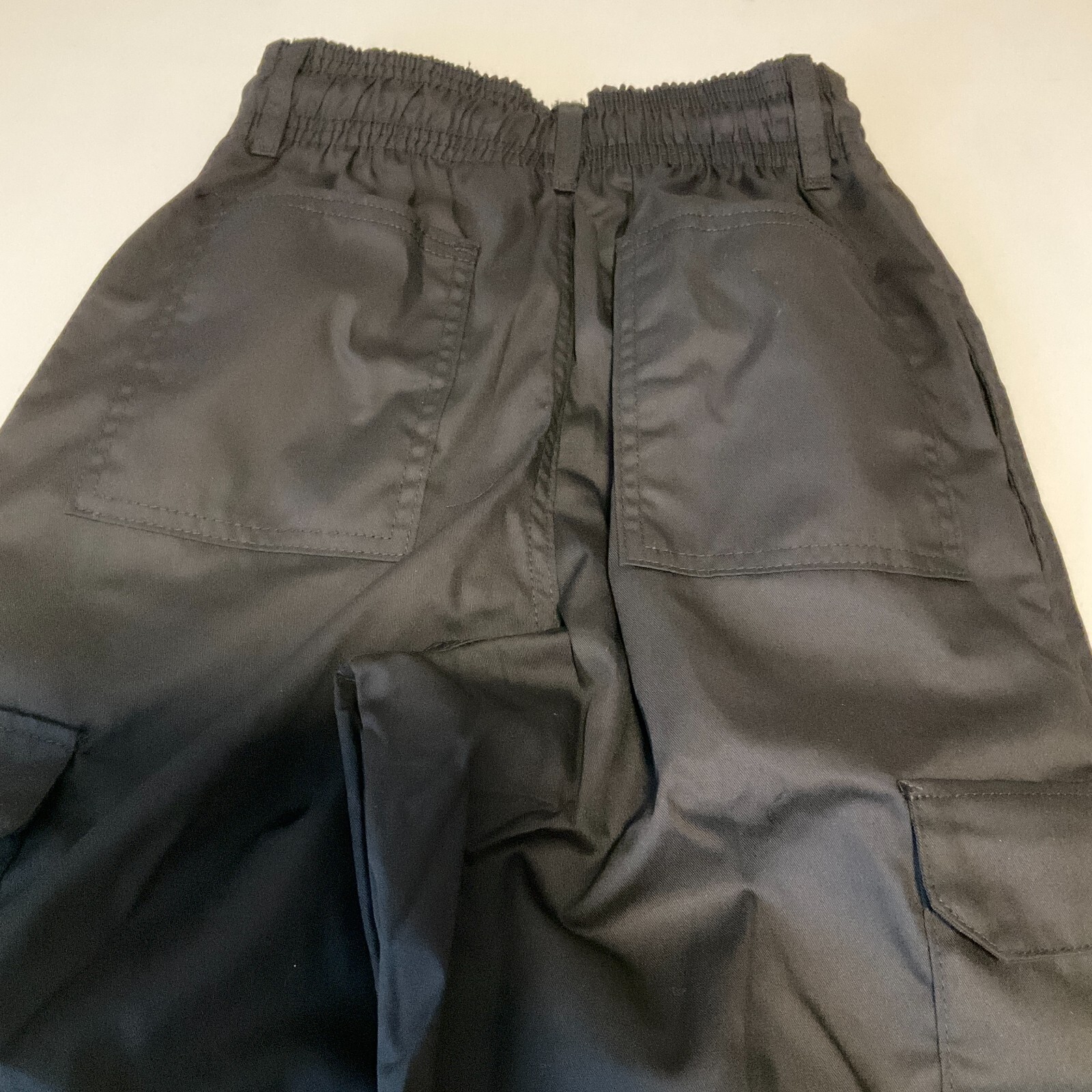 New Chef Cargo Pants Unisex Adult Size XS Black Stretch Waist Nc-3002car 2 Pair