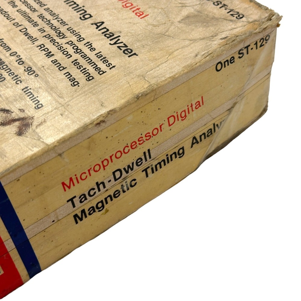 AC Delco One ST-129 Microprocessor Digital Tach Dwell Magnetic Timing Analyzer