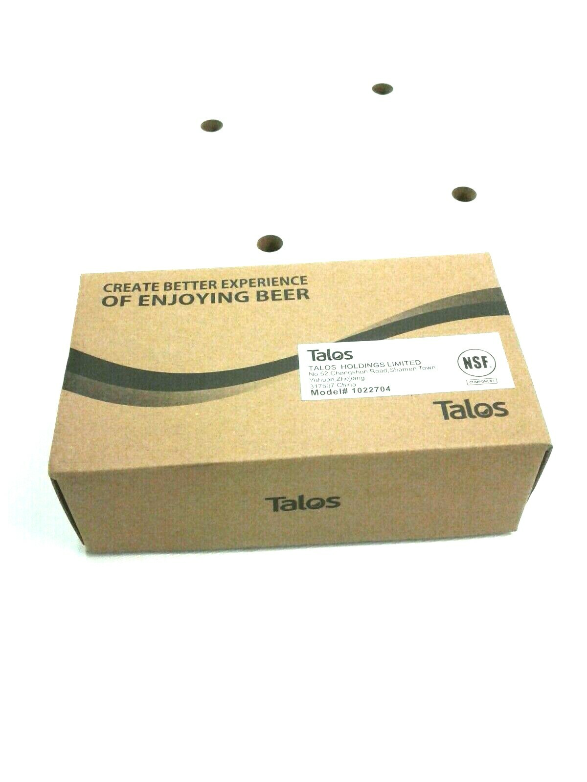 Talos 1022704 Beer Tap Keg 178 Coupler D System Stainless Steel Probe