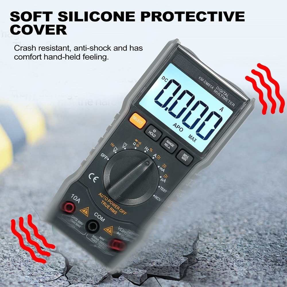 KM-DM01A 6000-Count Multifunctional Meter for Voltage Current and Diode Test