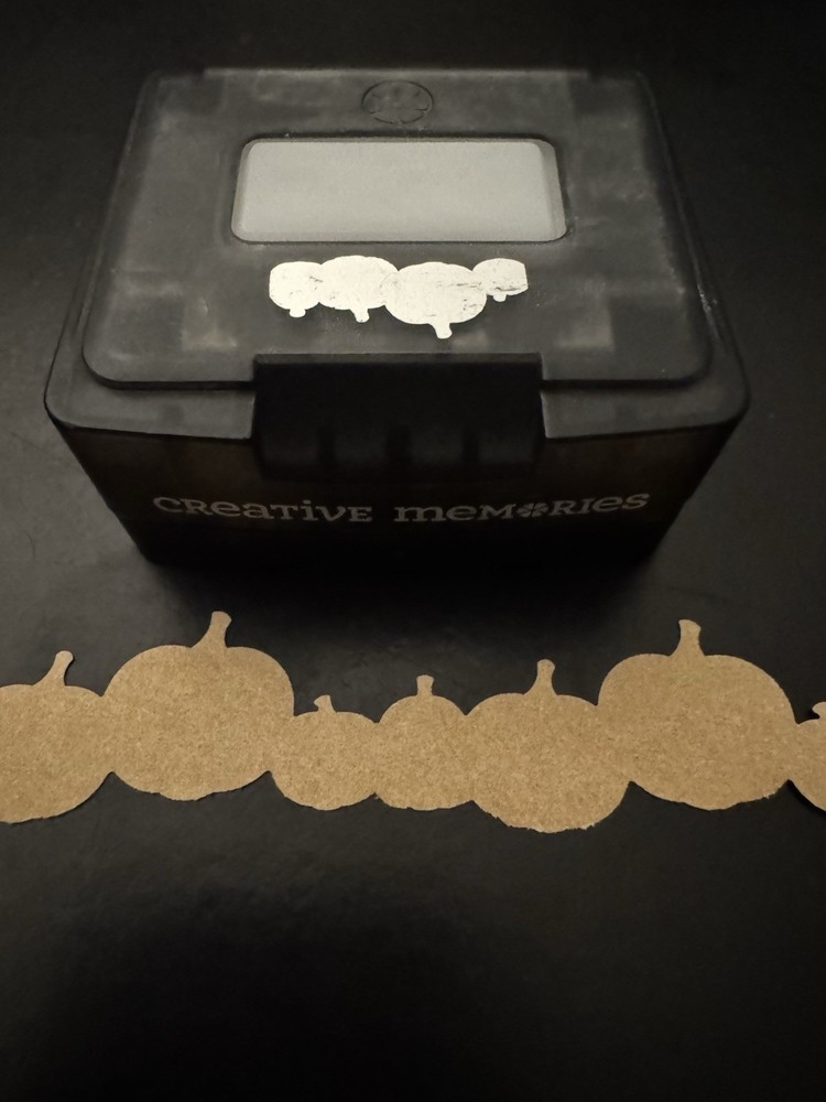 Creative Memories Pumpkins Border Maker Cartridge