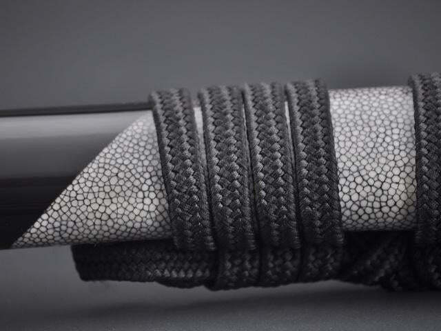 FULLY HAND FORGED CLAY TEMPER PRACTICAL BLACK WING KATANA SWORD