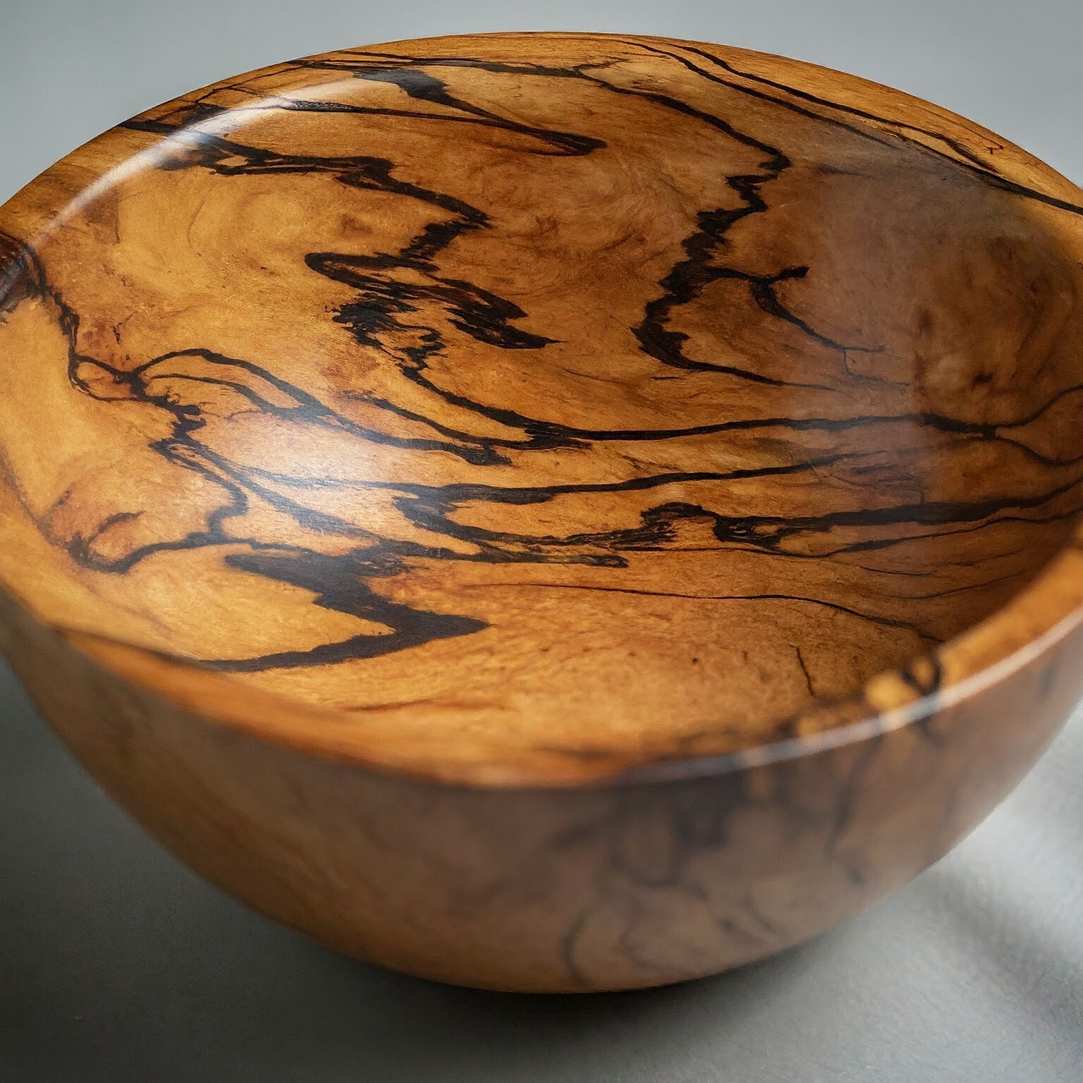 Spalted Tamarind Bowl Blank 6x6x2 Turning Square Carving Block- Free US Shipping