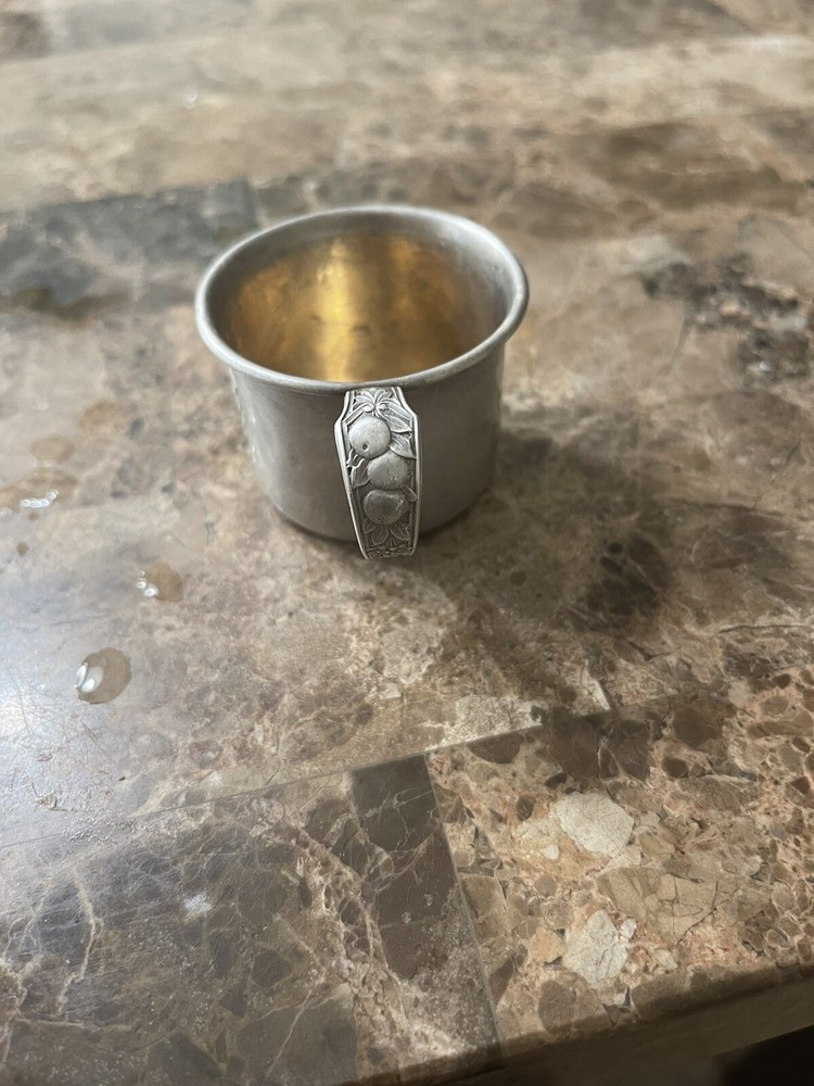 vintege sterling silver webster baby cup