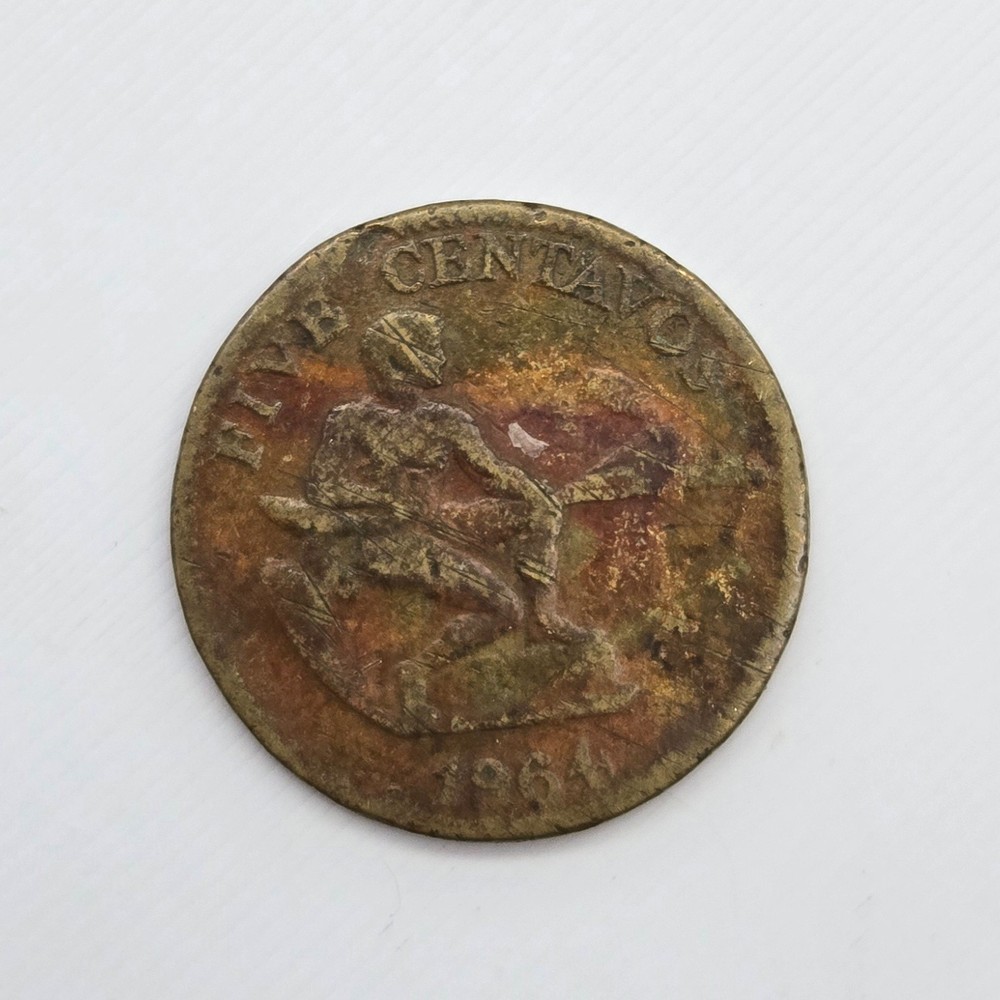 1964 Philippines 5 Centavos Coin