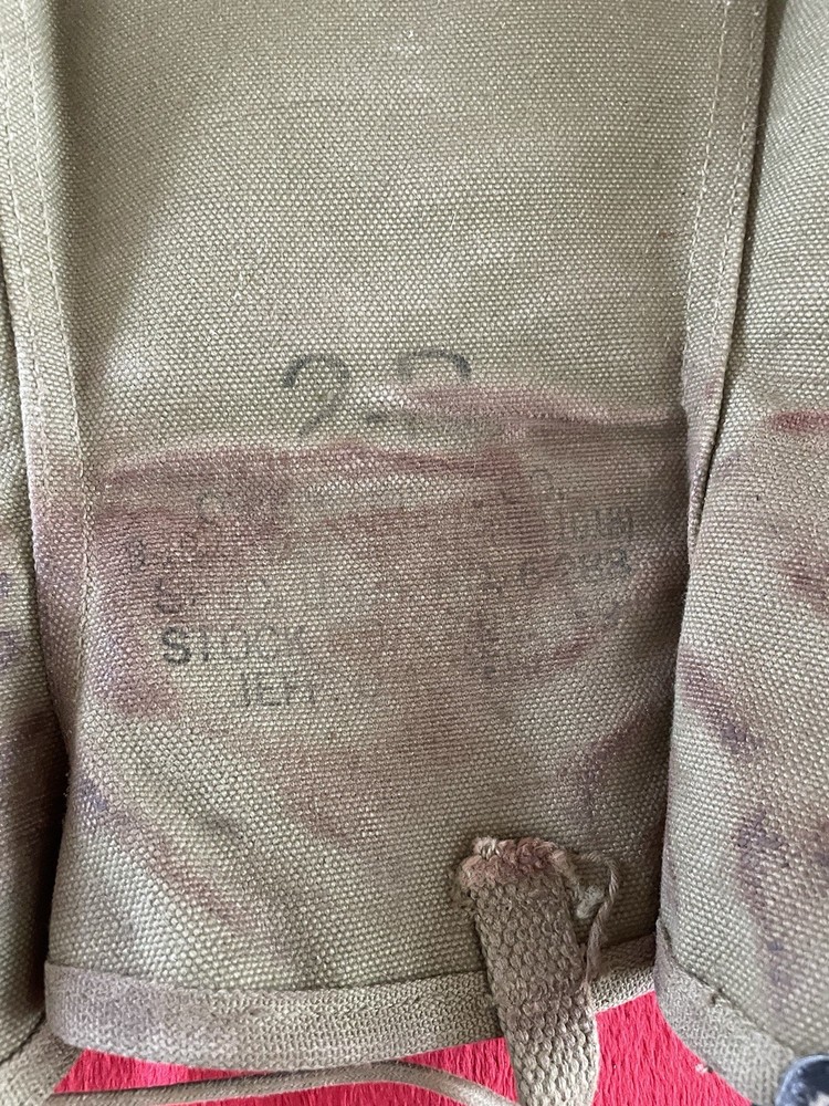 WWII Size 2R US Army Legging Spat Gaiter WW2 Single Khaki 1942