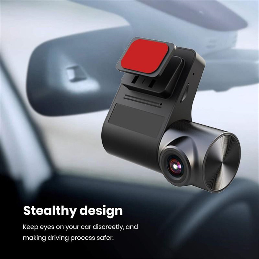 Car Front Windshield DVR Dash Camera Loop Recording ADAS 170° Wide Angle Dashcam