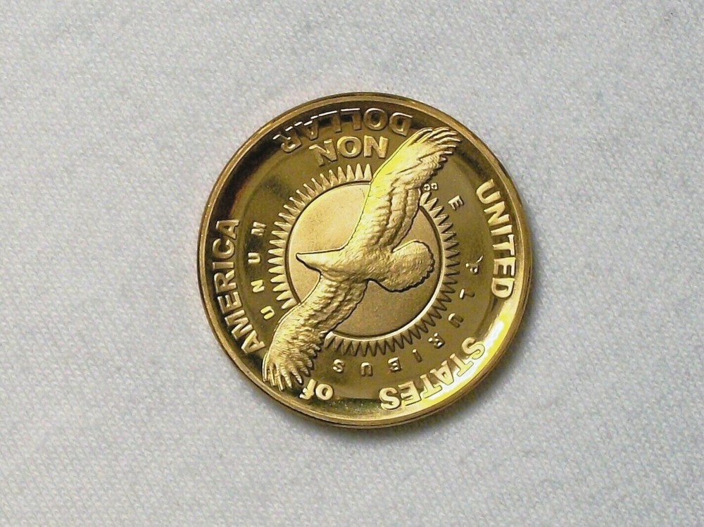 Daniel Carr - 2001-D Bessie Coleman - US Mint reverse without “PEACE” Brass 