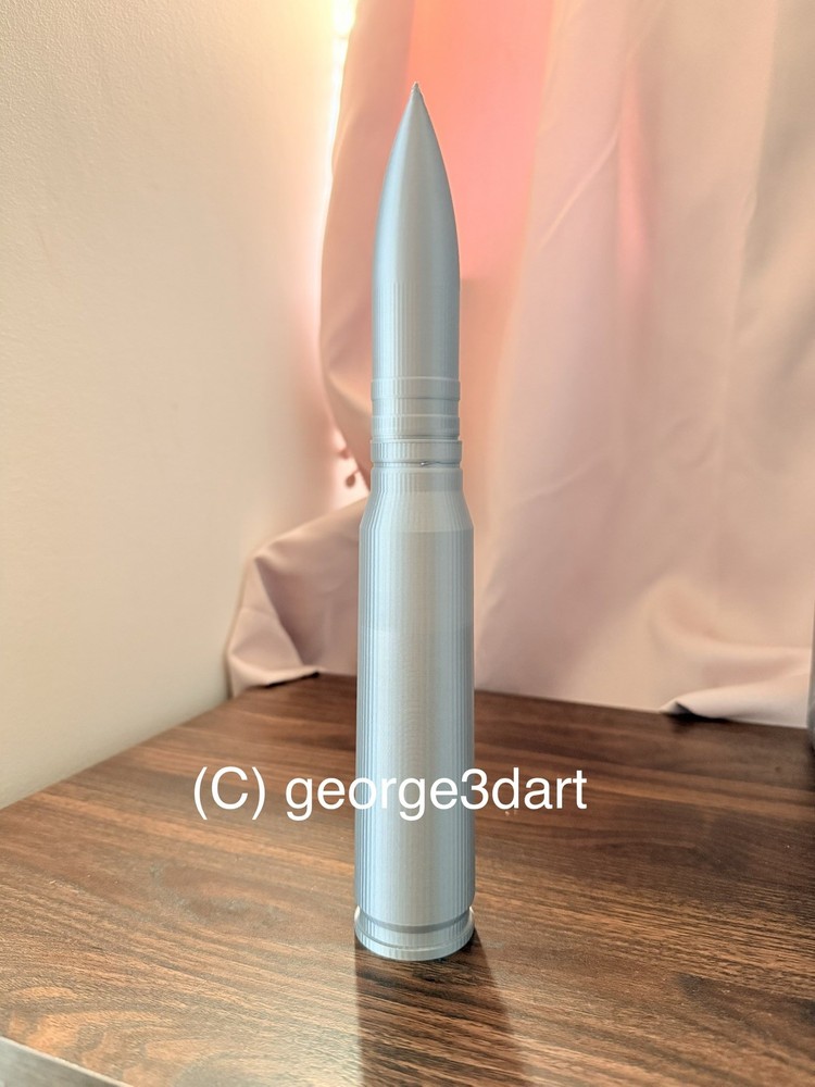 A-10 Warthog Depleted Uranium Round 3d Printed Cosplay Prop