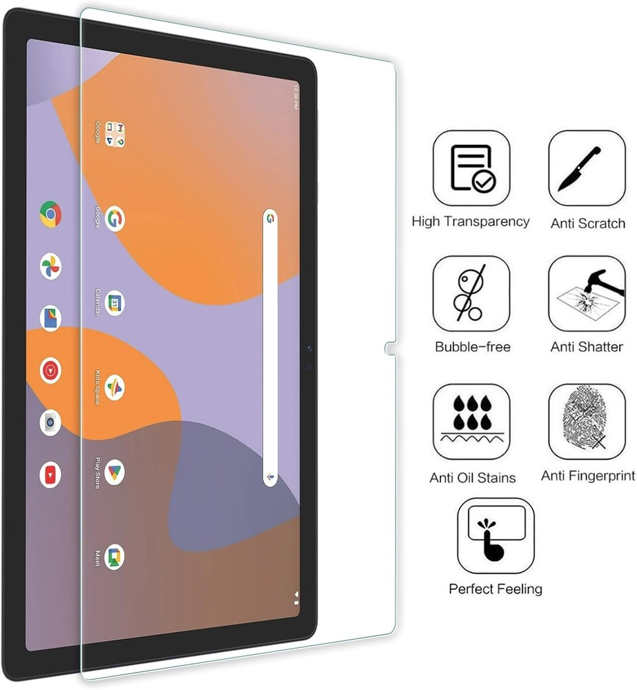 WD&CD 2 Pack Screen Protector Compatible with Onn 10.1 Inch Tablet (2024...