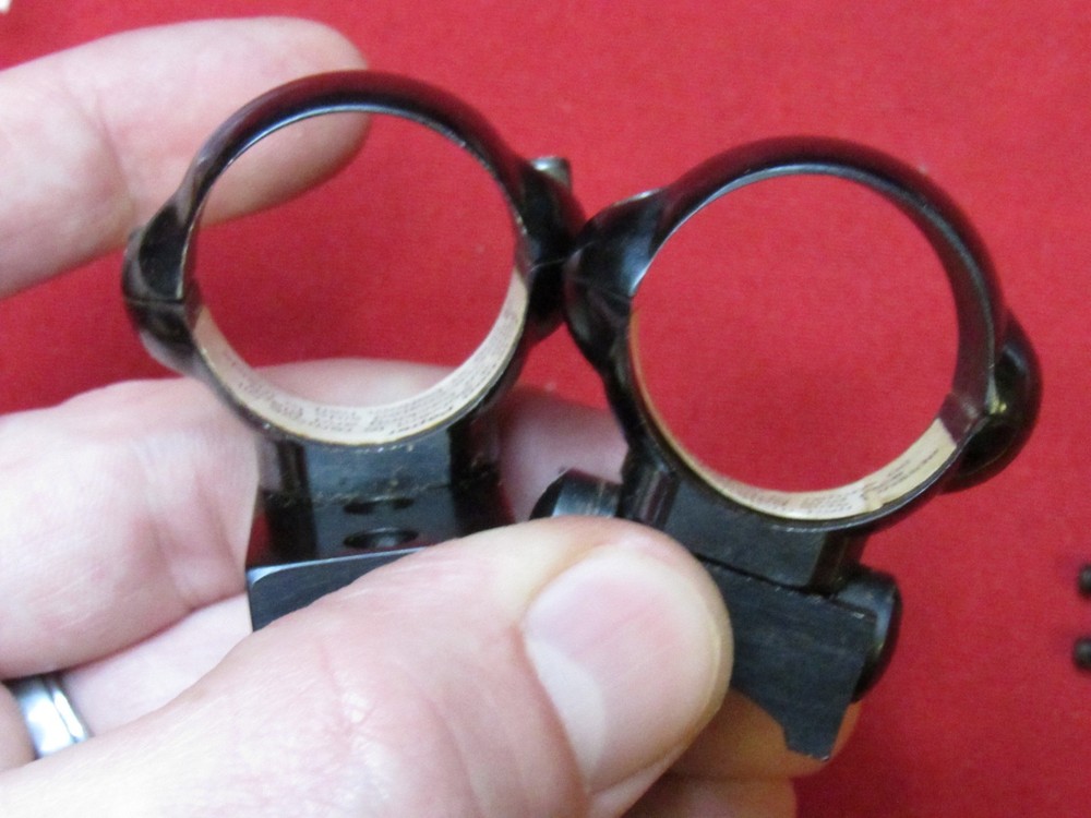 Burris 1" Rings on Winchester 94 Angle Eject Bases